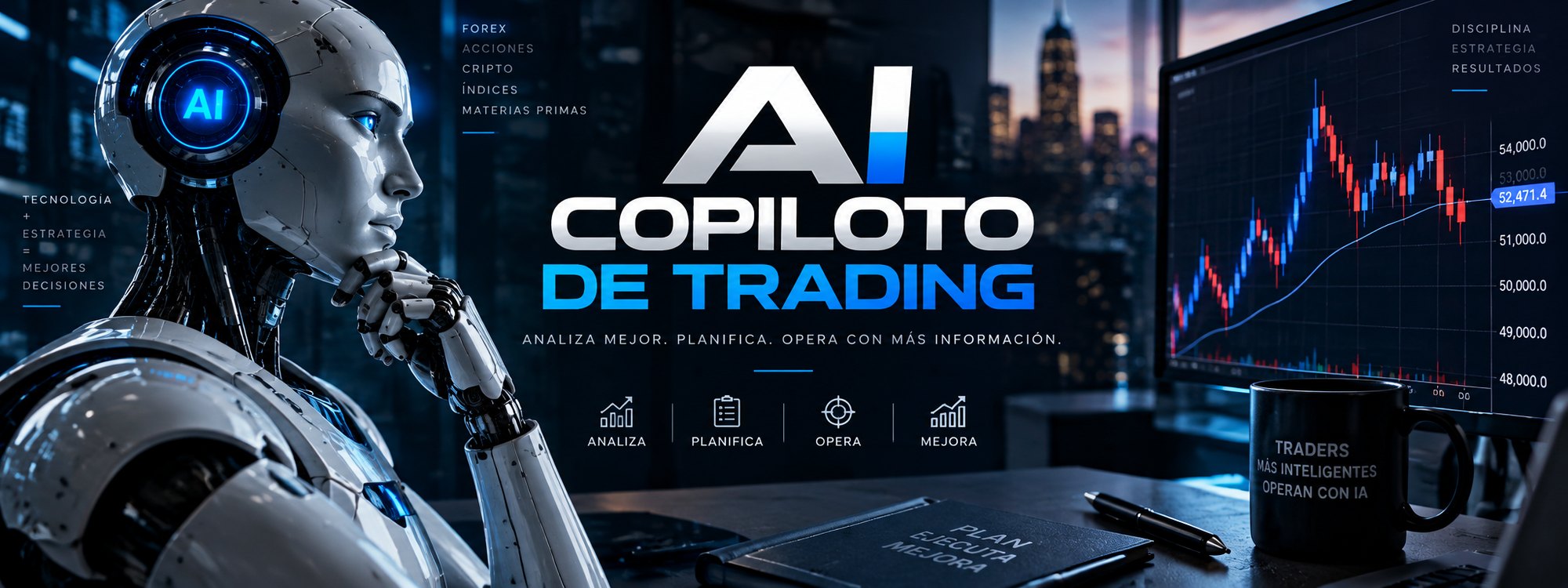 AI Copiloto de Trading — analiza, planifica, opera, mejora
